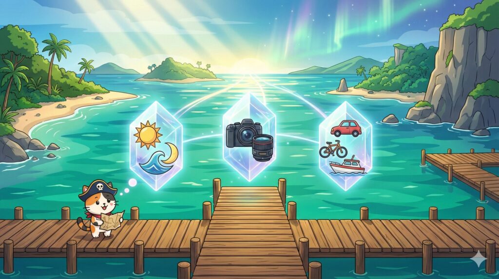 ココロ船長と旅のコツ