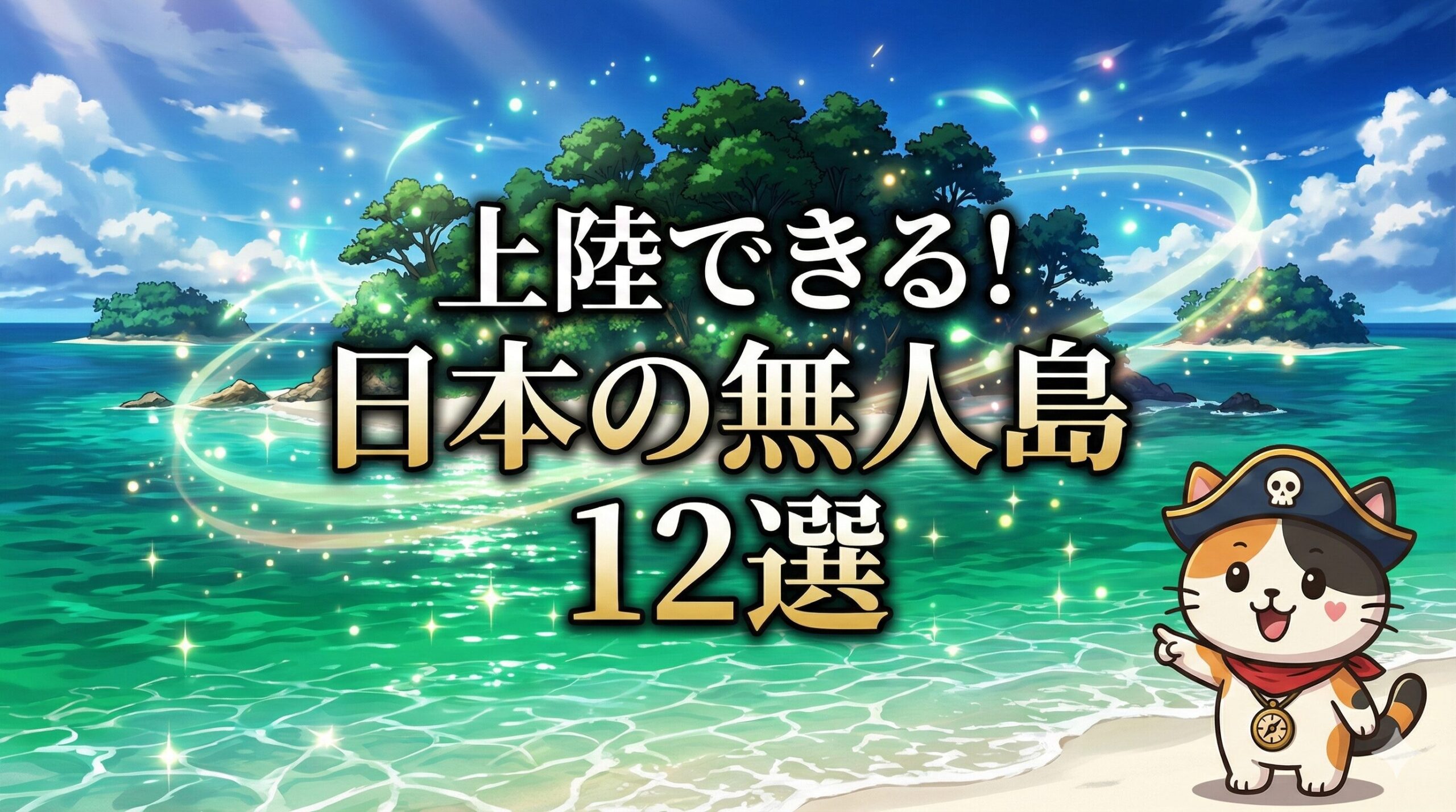 無人島で冒険するココロ船長