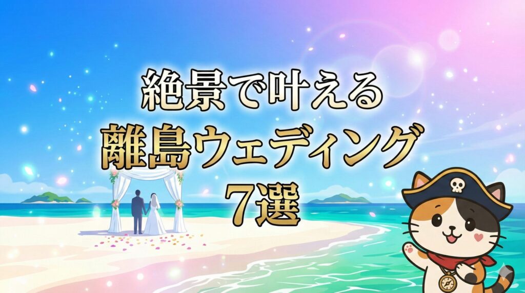 離島ウェディングとココロ船長