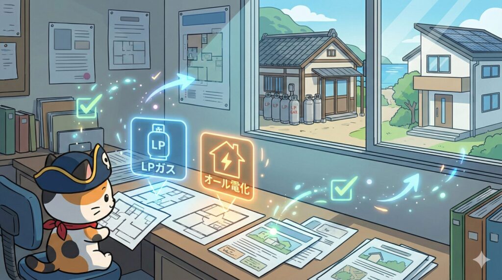 物件選びとココロ船長
