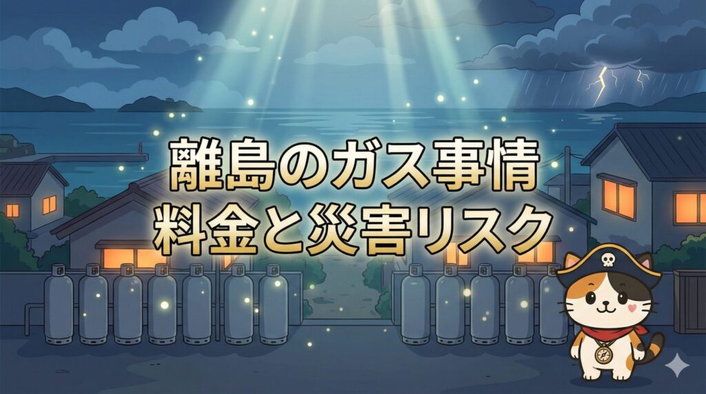 離島のガスとココロ船長