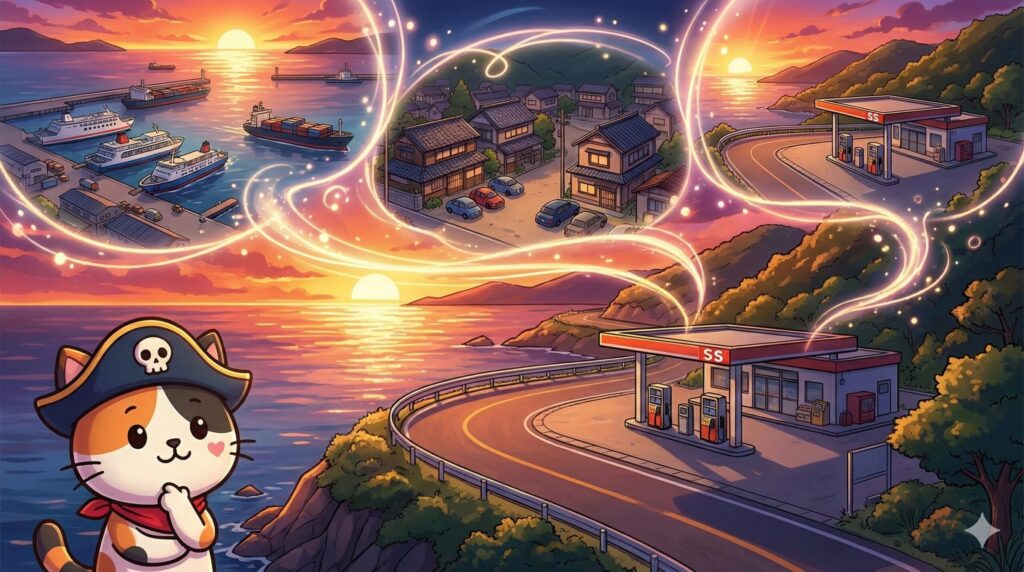 三要素とココロ船長
