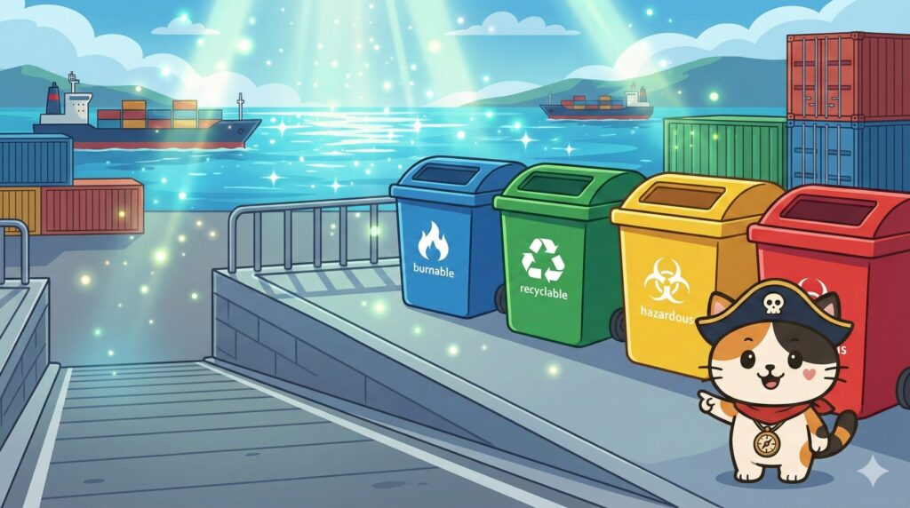 分別所とココロ船長
