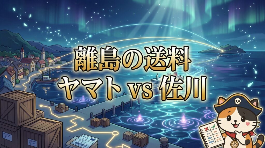 離島の送料比較とココロ船長