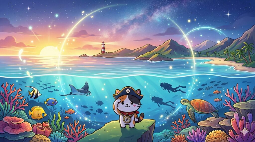 旅立つココロ船長
