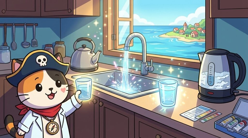 水の安全性とココロ船長
