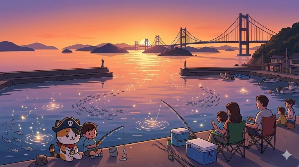 瀬戸内で釣るココロ船長
