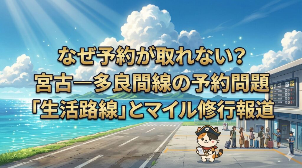 宮古島の空港で予約表を確認しているココロ船長