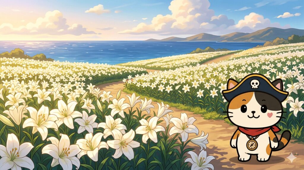 旅の締めくくりを楽しむココロ船長