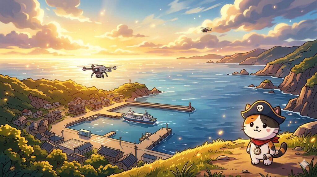 未来を見守るココロ船長