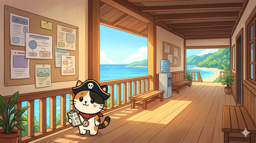 制度を見るココロ船長