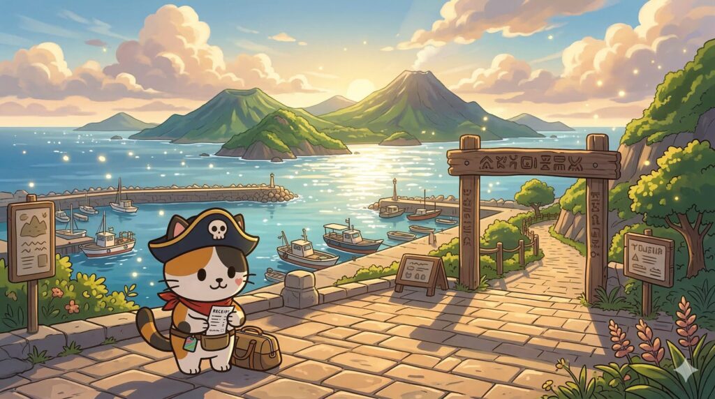 領収書と証明品を保管しているココロ船長