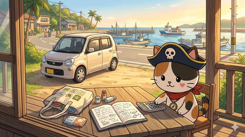 家計を考えるココロ船長