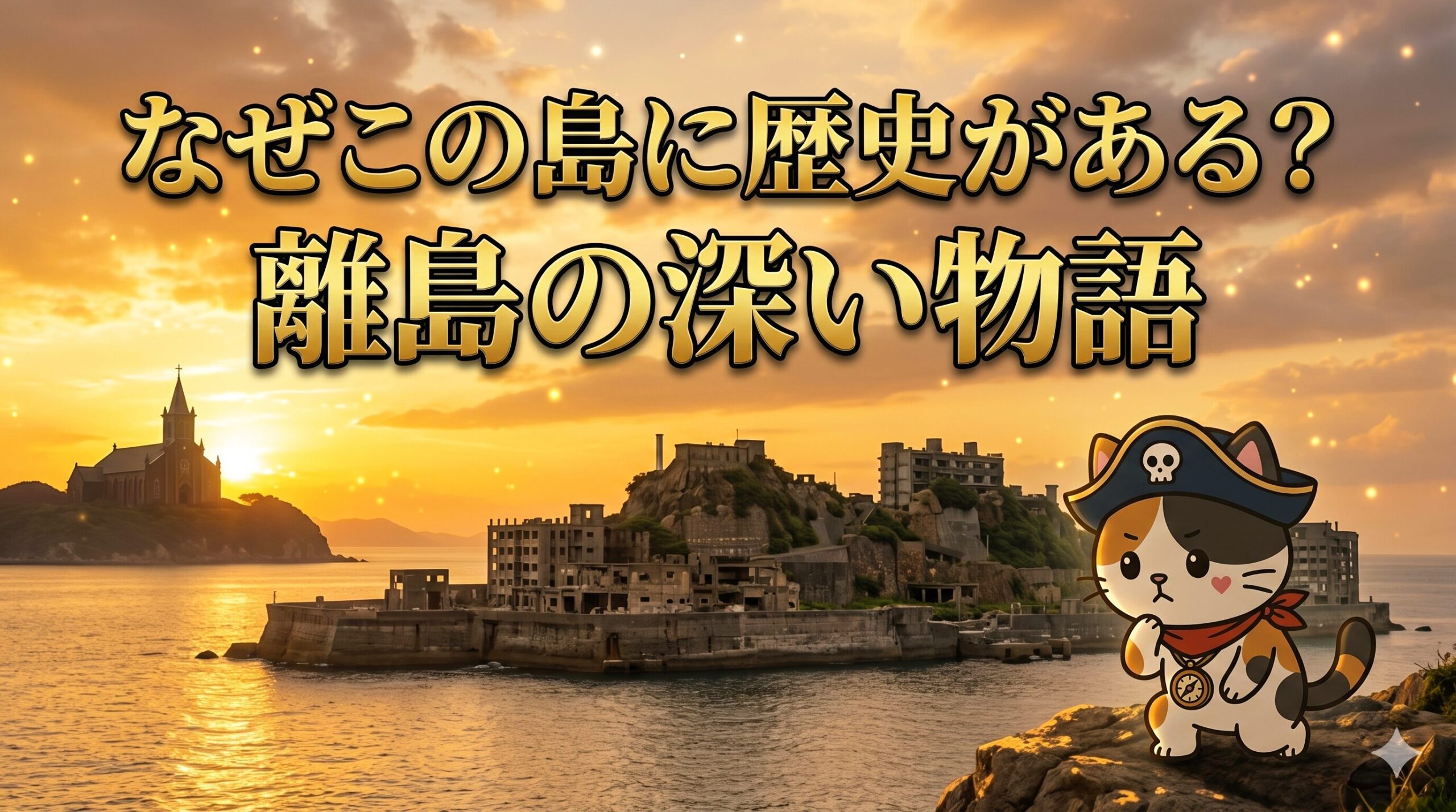 歴史の舞台を見つめるココロ船長