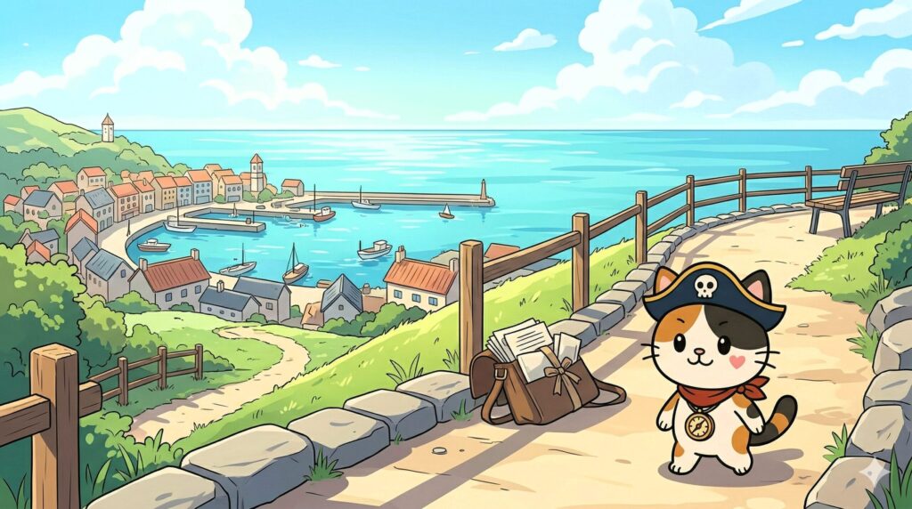 準備を終えたココロ船長