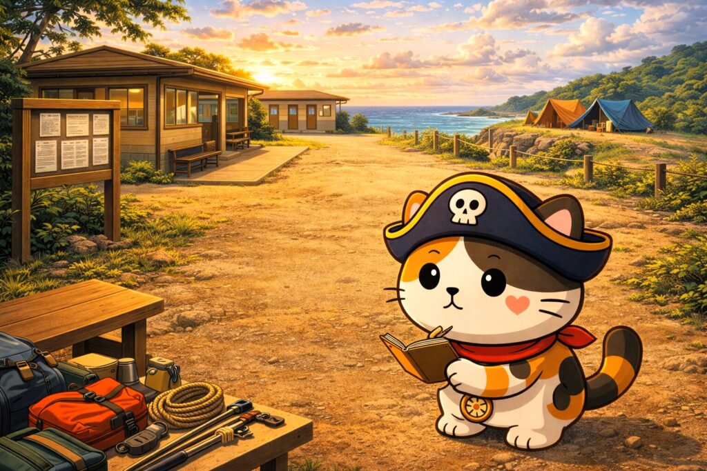 最終確認するココロ船長