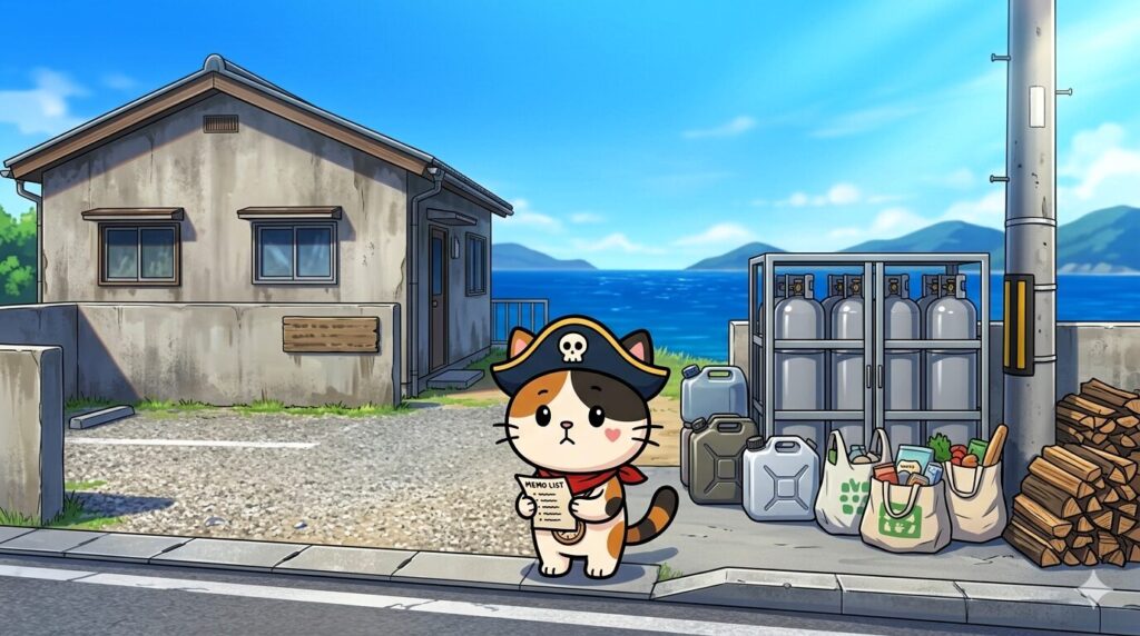 家計を見比べるココロ船長