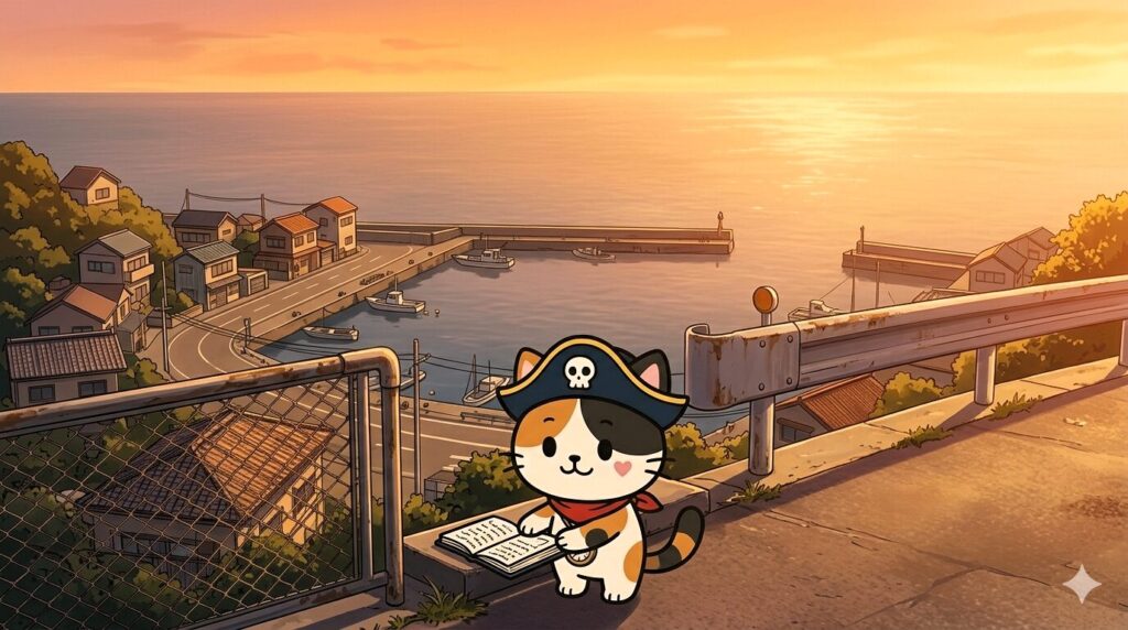 計画を終えるココロ船長