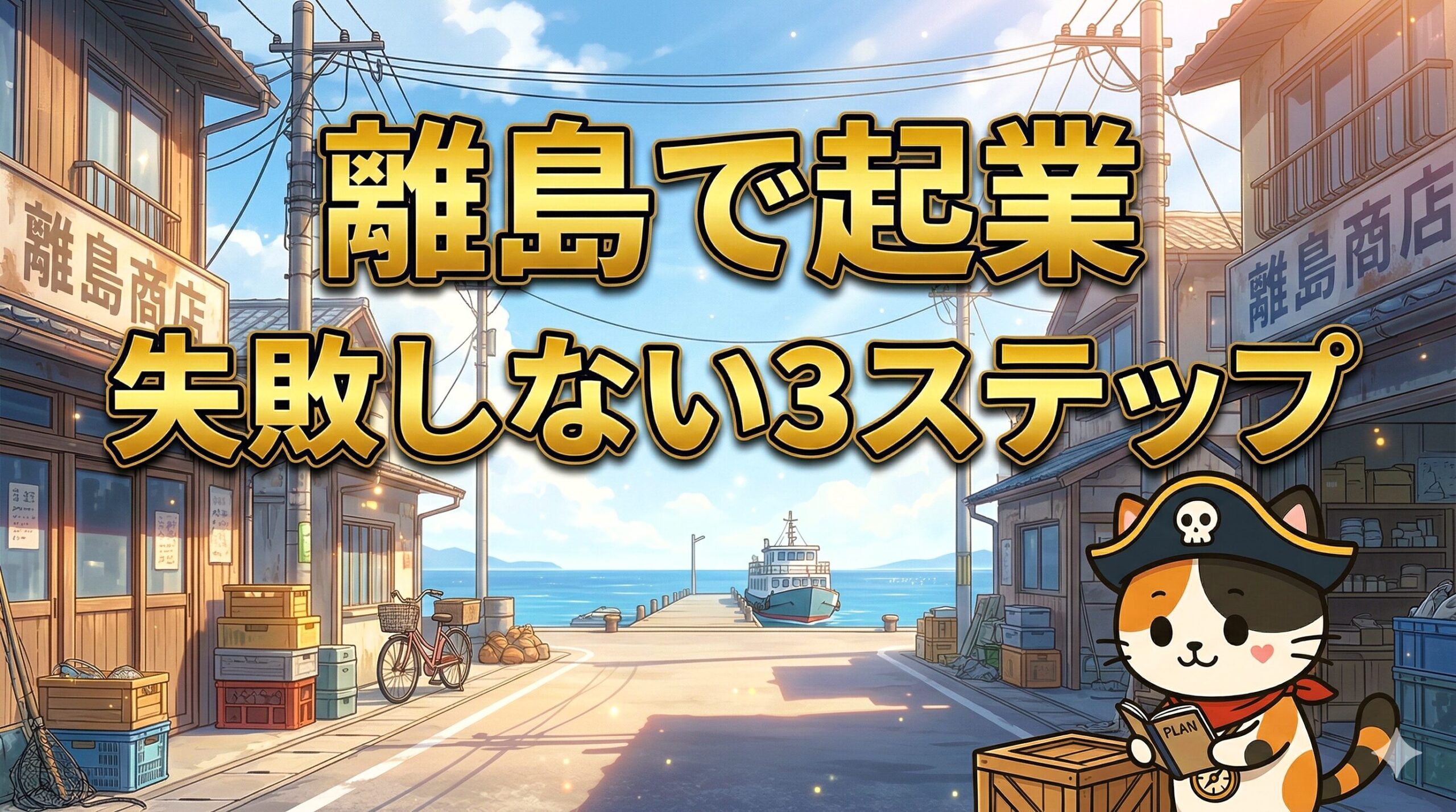 離島起業を考えるココロ船長