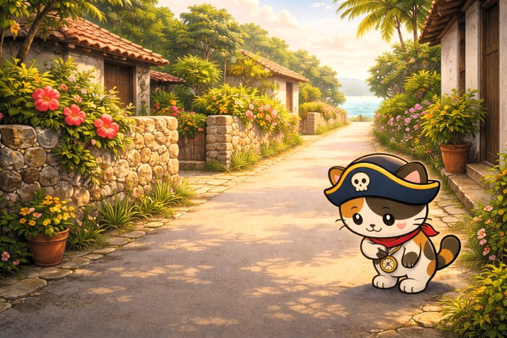 集落で配慮するココロ船長