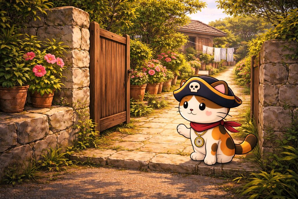 境界で立ち止まるココロ船長