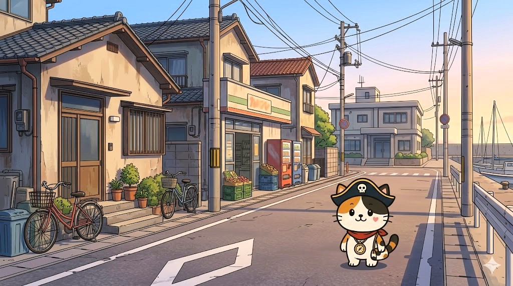 島を歩いて確かめるココロ船長