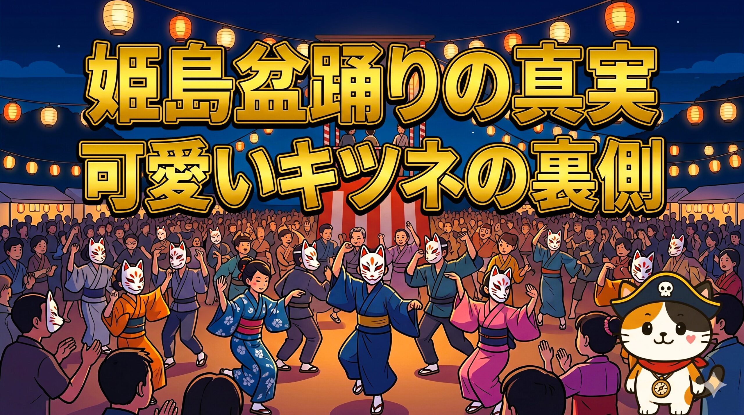 姫島盆踊りとキツネ踊り